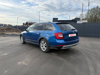 2015 Skoda Octavia Scout III (A7), синий, 1220000 рублей, вид 3