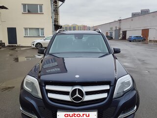 2015 Mercedes-Benz GLK-Класс 220 CDI I (X204) Рестайлинг, синий, 1690000 рублей, вид 1