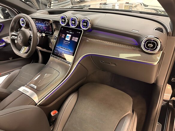 2025 Mercedes-Benz GLC Coupe 220 d II (C254), чёрный - вид 31