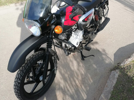 2021 Bajaj Boxer BM 150X, чёрный, 120000 рублей, вид 3