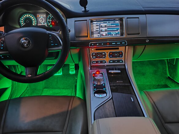 2015 Jaguar XF I Рестайлинг, бежевый, 1400000 рублей - вид 11