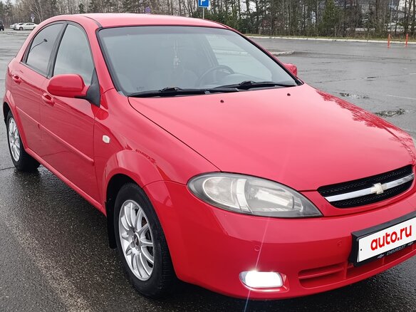 2006 Chevrolet Lacetti I, красный, 340000 рублей - вид 1
