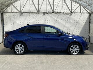 2025 Lada (ВАЗ) Vesta I Рестайлинг (NG), синий, 1380000 рублей, вид 4
