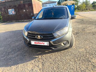 2019 Lada (ВАЗ) Granta I Рестайлинг, серый, 700000 рублей, вид 1
