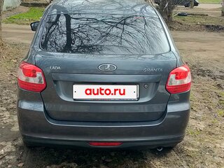 2016 Lada (ВАЗ) Granta I, серебристый, 420000 рублей, вид 2
