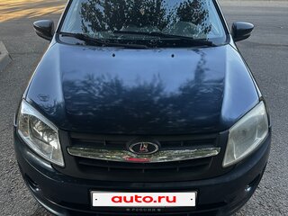 2012 Lada (ВАЗ) Granta I, серый, 330000 рублей, вид 1