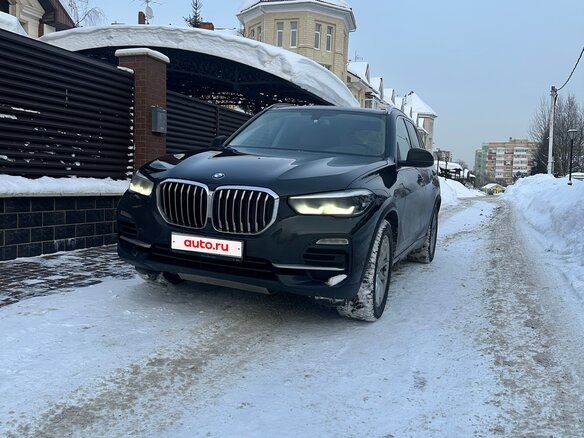 2019 BMW X5 30d IV (G05/G18), чёрный, 5700000 рублей - вид 3