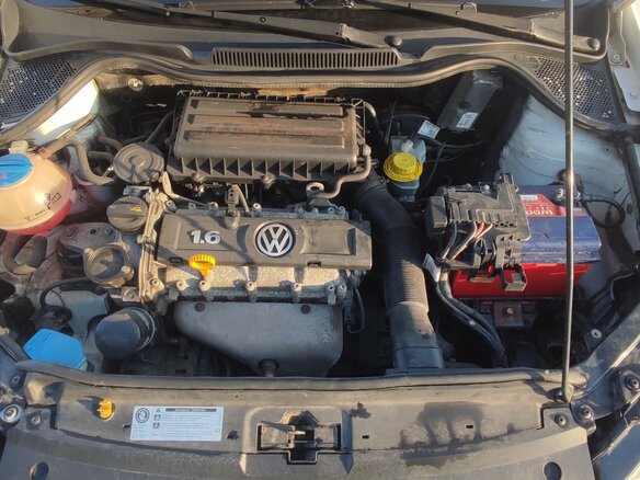 2014 Volkswagen Polo V, белый - вид 10