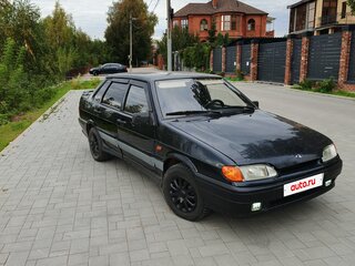 2005 Lada (ВАЗ) 2115, чёрный, 130000 рублей, вид 2