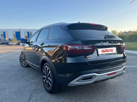 2024 Lada (ВАЗ) Vesta SW Cross I Рестайлинг (NG), чёрный, 1500000 рублей, вид 4
