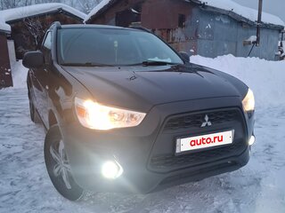 2014 Mitsubishi ASX I Рестайлинг, чёрный, 1150000 рублей, вид 4