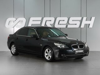 2009 BMW 5 серии 520d V (E60/E61) Рестайлинг, чёрный, 950000 рублей, вид 1