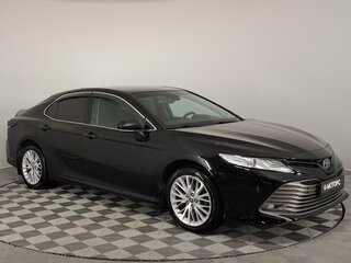 2018 Toyota Camry VIII (XV70), чёрный, 2690000 рублей, вид 3