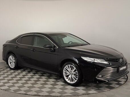 2018 Toyota Camry VIII (XV70), чёрный, 2690000 рублей, вид 4