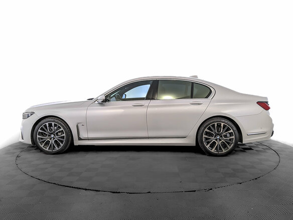 2021 BMW 7 серии 730d xDrive VI (G11/G12) Рестайлинг, белый, 6900000 рублей - вид 7