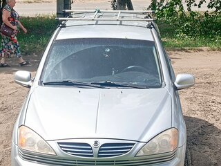 2007 SsangYong Kyron I Рестайлинг, серебристый, 550000 рублей, вид 2