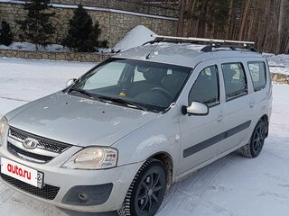2012 Lada (ВАЗ) Largus I, серебристый, 640000 рублей, вид 1