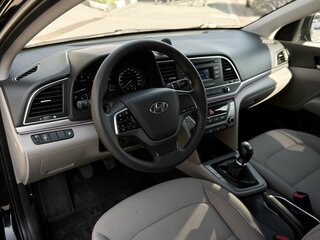 2016 Hyundai Elantra VI (AD), чёрный, 1187000 рублей, вид 5