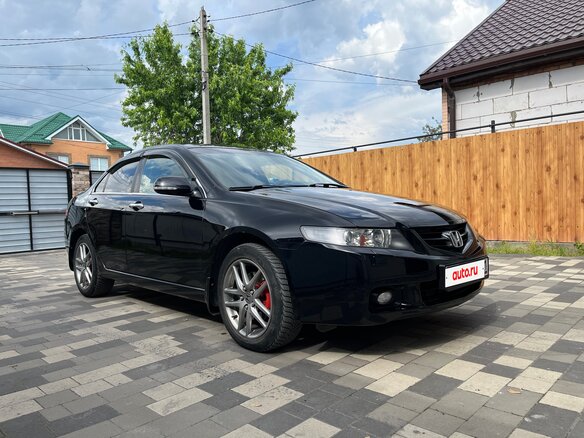 2005 Honda Accord VII Рестайлинг, чёрный, 1000000 рублей - вид 4
