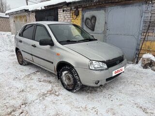 2009 Lada (ВАЗ) Kalina I, серебристый, 130000 рублей, вид 3
