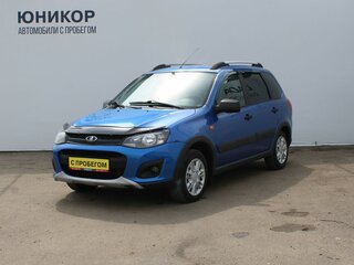 2017 Lada (ВАЗ) Kalina Cross II, синий, 459000 рублей, вид 1
