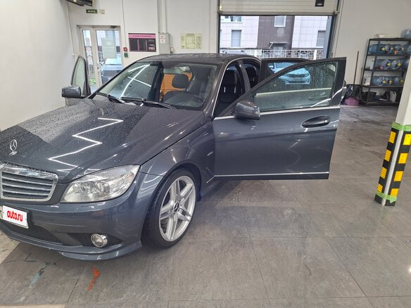 2009 Mercedes-Benz C-Класс 200 III (W204), серый, 1090000 рублей - вид 5