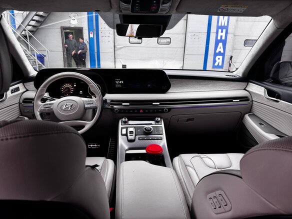 2022 Hyundai Palisade I Рестайлинг, чёрный, 5000000 рублей - вид 9
