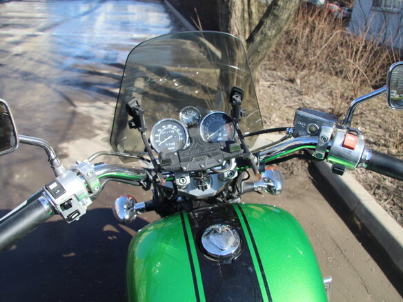 1993 Honda VF 750, зелёный, 500000 рублей - вид 8