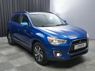 2014 Mitsubishi ASX I Рестайлинг, синий, 1347000 рублей, вид 3