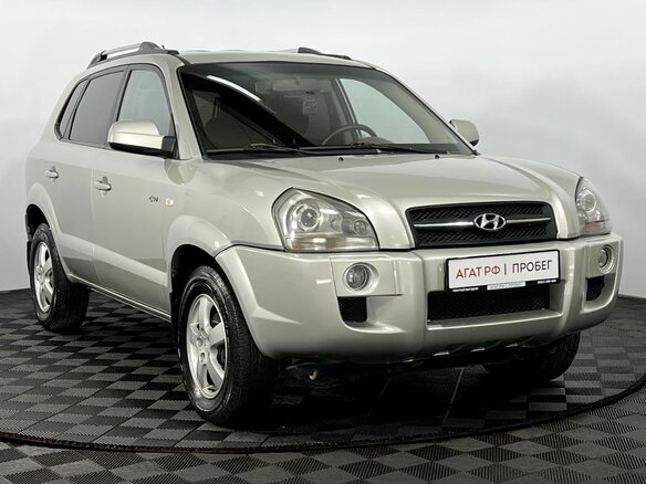 2007 Hyundai Tucson I, серебристый, 740000 рублей - вид 3