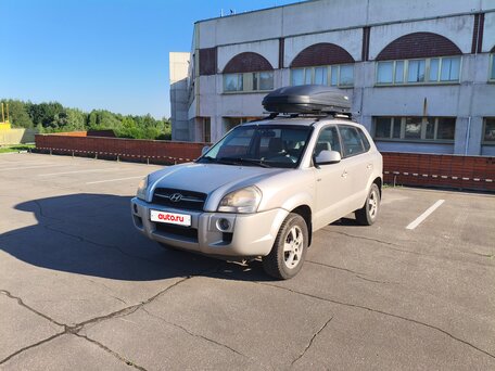 2005 Hyundai Tucson I, серебристый, 750000 рублей, вид 1