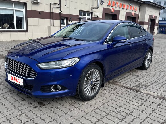 2015 Ford Mondeo V, синий, 1400000 рублей