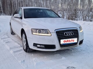 2009 Audi A6 III (C6) Рестайлинг, белый, 1030000 рублей, вид 4