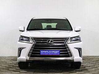 2018 Lexus LX 570 III Рестайлинг 2, белый, 8199000 рублей, вид 2