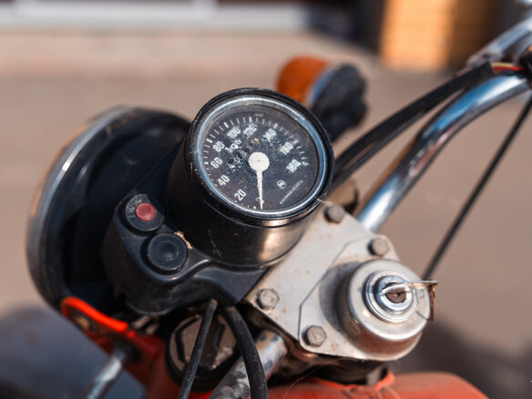 1989 Jawa 350/638, оранжевый, 70000 рублей - вид 11
