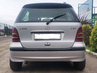 2002 Mercedes-Benz A-Класс 170 I (W168) Рестайлинг, серебристый, 370000 рублей, вид 4