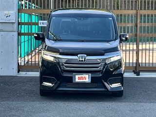 2019 Honda Stepwgn Spada V Рестайлинг, чёрный, 1600000 рублей, вид 2