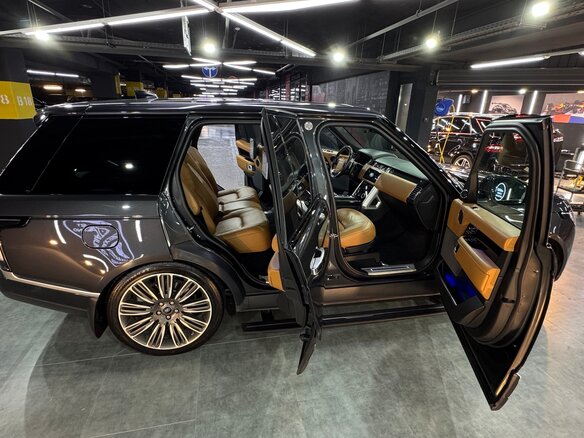 2021 Land Rover Range Rover IV Рестайлинг, серый, 9550000 рублей - вид 16