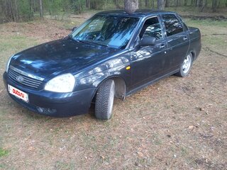 2007 Lada (ВАЗ) Priora I, чёрный, 210000 рублей, вид 1