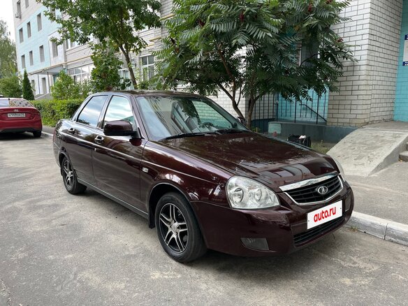 2012 Lada (ВАЗ) Priora I, пурпурный, 385000 рублей - вид 2