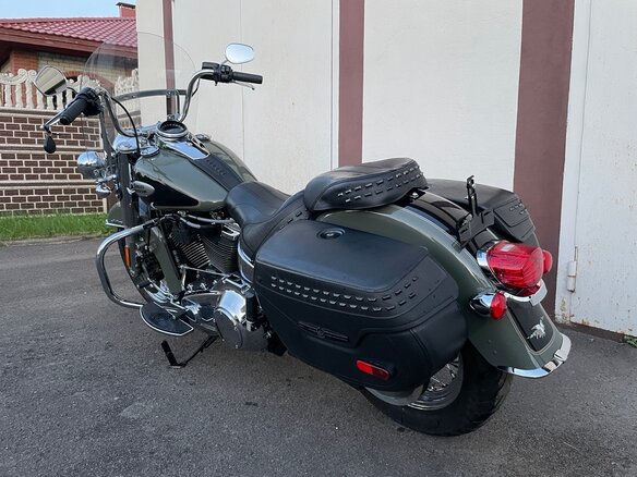 2021 Harley-Davidson Heritage, зелёный, 1598000 рублей - вид 18