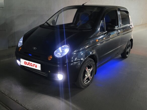 2008 Daewoo Matiz I Рестайлинг, чёрный, 180000 рублей - вид 1