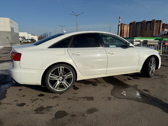 2012 Audi A6 IV (C7), белый, 930000 рублей - вид 6