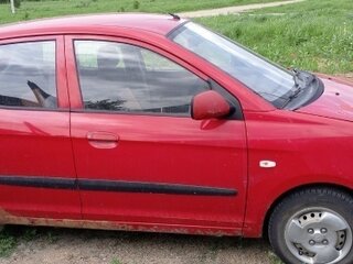 2006 Kia Picanto I, красный, 291000 рублей, вид 2