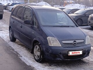 2008 Opel Meriva A Рестайлинг, синий, 505098 рублей, вид 4