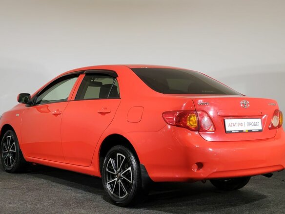 2008 Toyota Corolla AMT X (E140, E150), красный - вид 6
