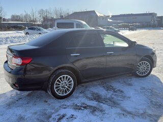 2010 Toyota Corolla X (E140, E150) Рестайлинг, чёрный, 750000 рублей, вид 4