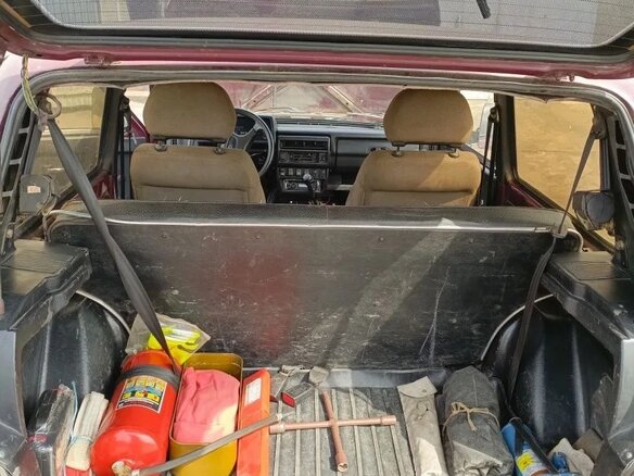 1996 Lada (ВАЗ) 2121 (4x4) I Рестайлинг, красный, 250000 рублей - вид 11
