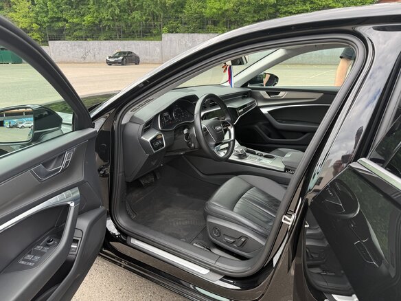 2021 Audi A6 45 TFSI V (C8), чёрный, 4650000 рублей - вид 5