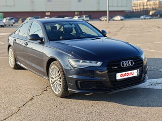 2016 Audi A6 IV (C7) Рестайлинг, чёрный, 2550000 рублей, вид 4